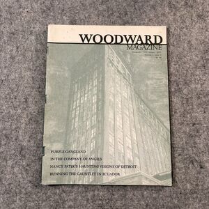 Vintage Woodward Magazine December 1999/ January 2000 Detroit memorabilia